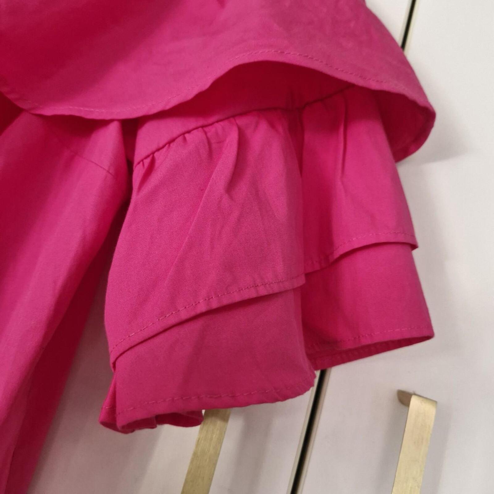 Pink Bershka off the shoulder dress M
