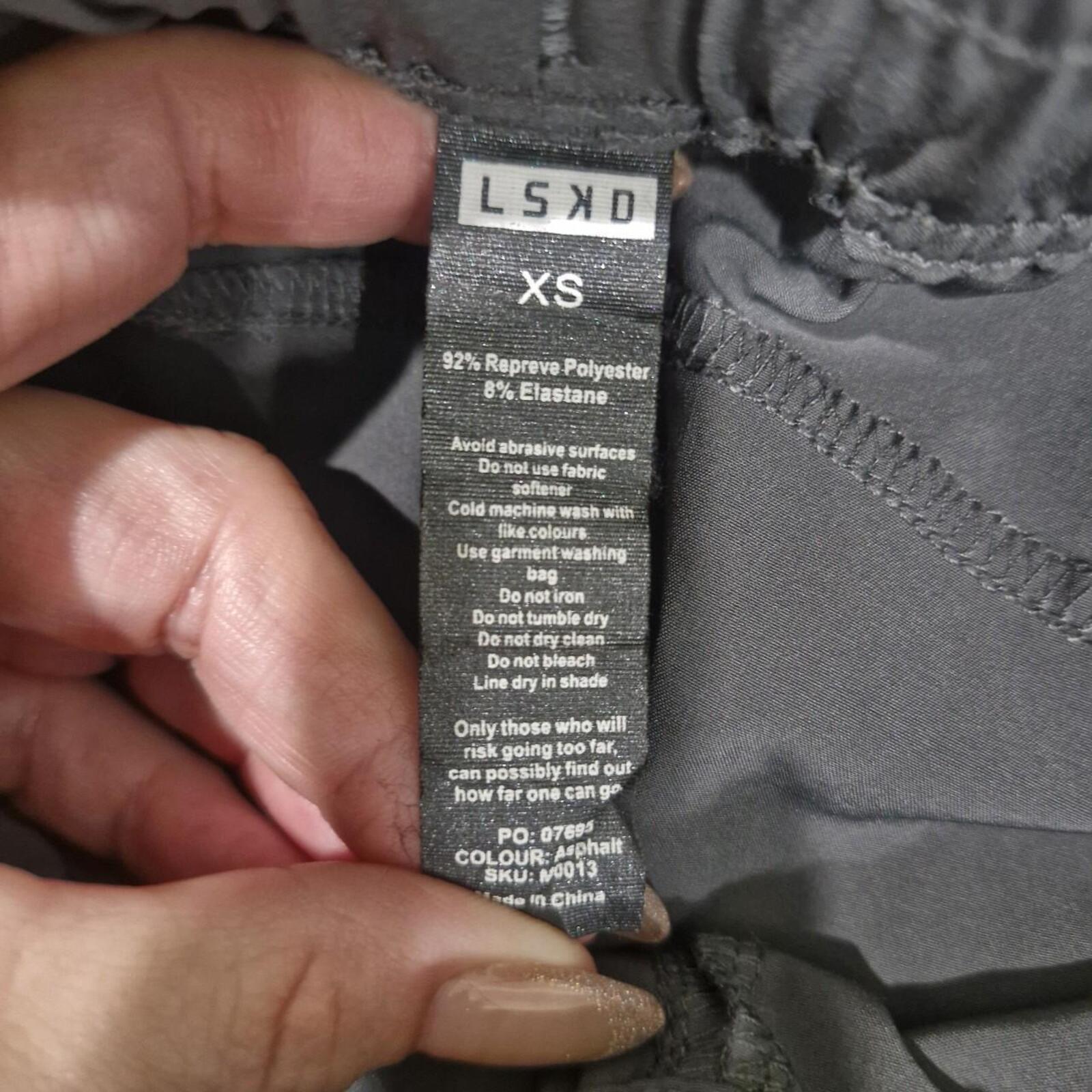 Grey LSKD cargo joggers