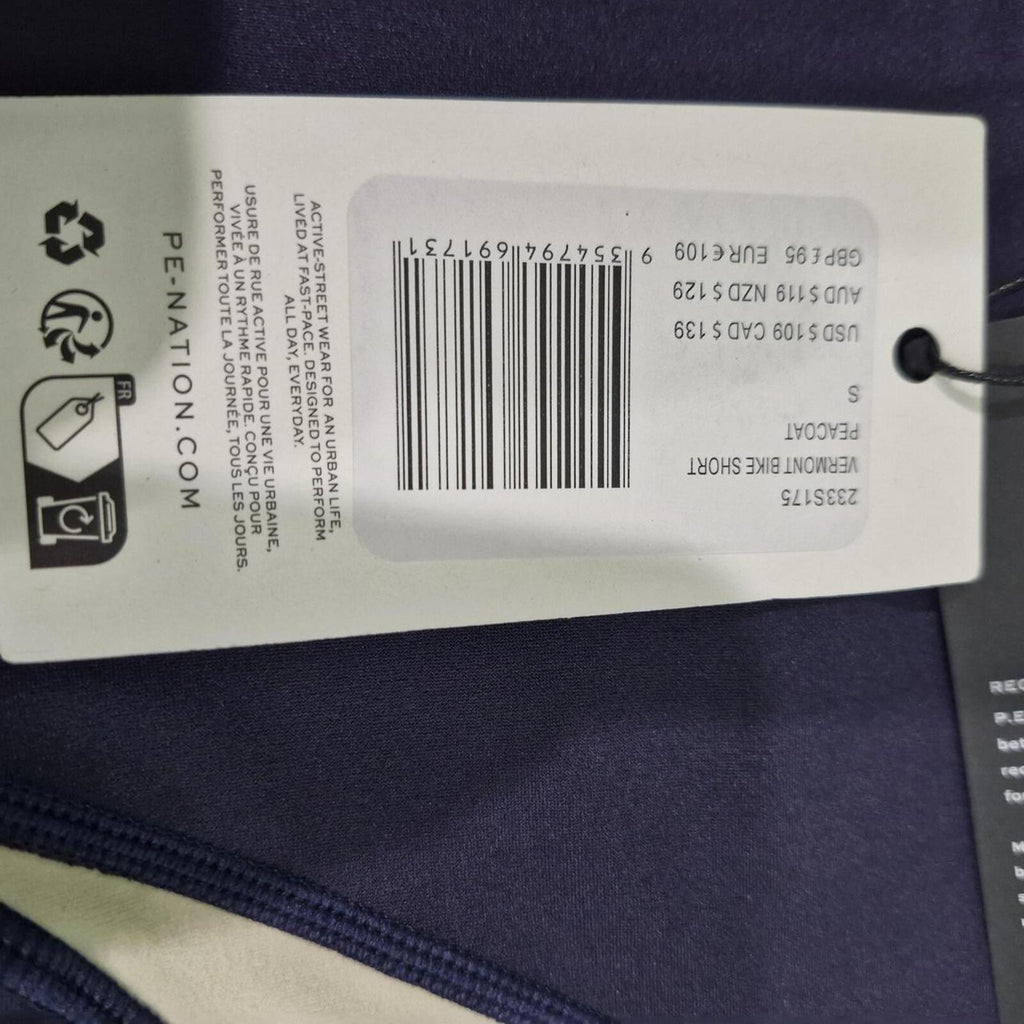 P.E Nation Vermont Bike Shorts S