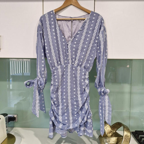 Blue Sabo Skirt mini dress