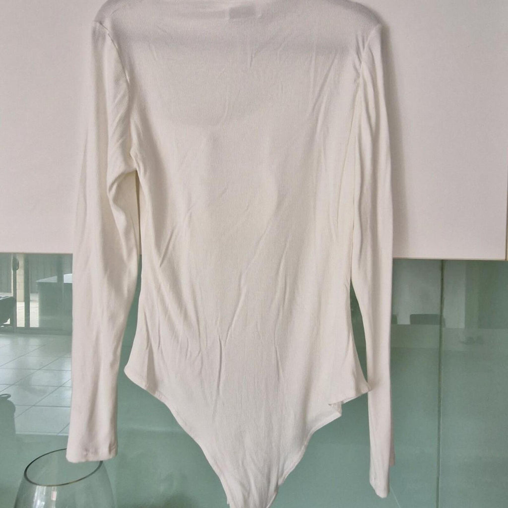 RUNAWAY The Label Ribbed Bodysuit