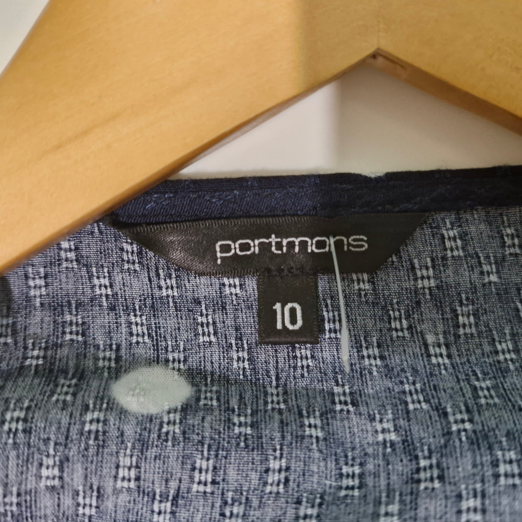 Portmans Wrap Polkadot Top 10