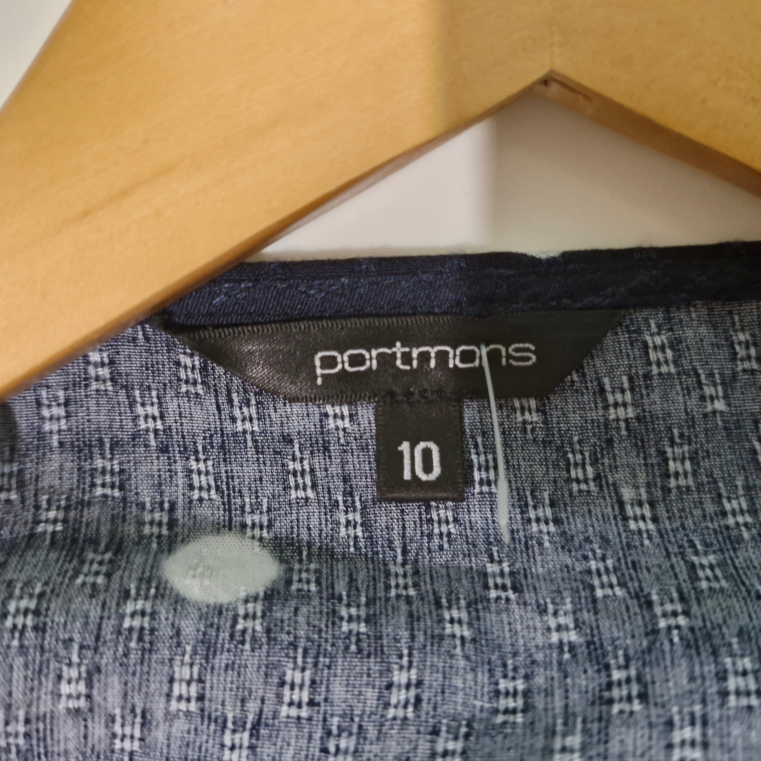 Portmans Wrap Polkadot Top 10