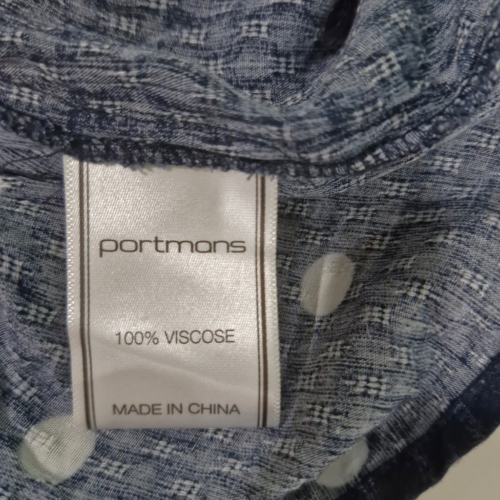 Portmans Wrap Polkadot Top 10